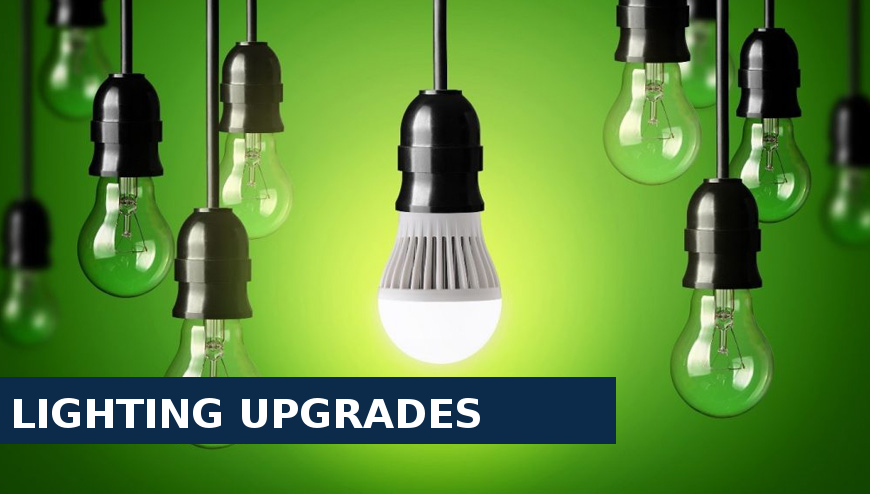 Lighting upgrades Feltham